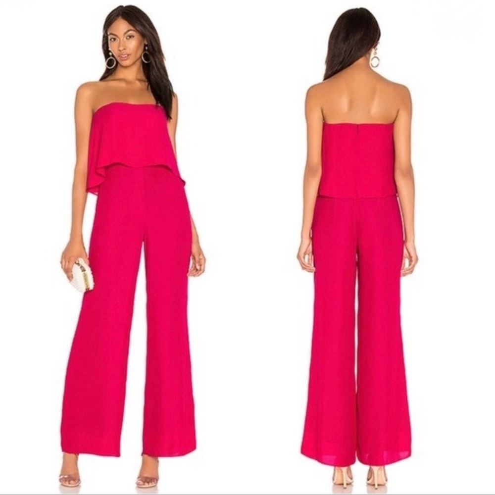 Amanda Uprichard Topanga Jumpsuit from Revolve – XS – Like New